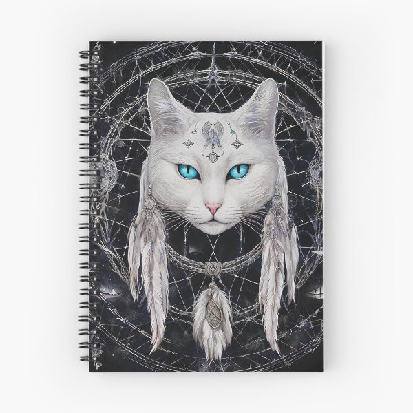 Item preview, The white cat and God of the mystical  designed and sold by PixelCraftDSG.