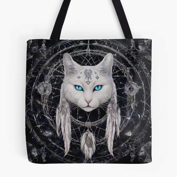 Item preview, The white cat and God of the mystical  designed and sold by PixelCraftDSG.