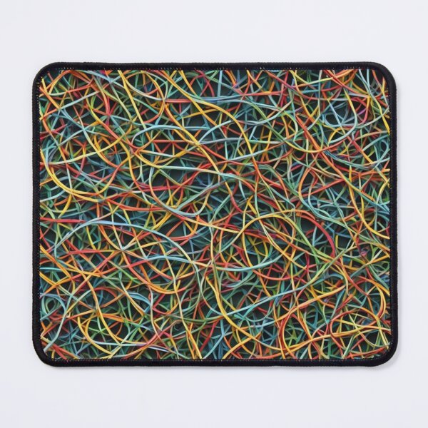 Item preview, Abstract Colorful String Art Pattern designed and sold by calibrit.