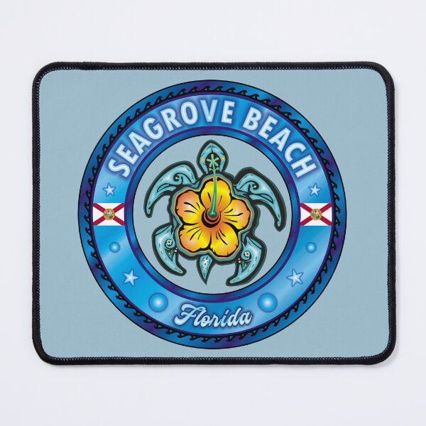 Item preview, Seagrove Beach Florida sea turtle hibiscus designed and sold by studioss76.