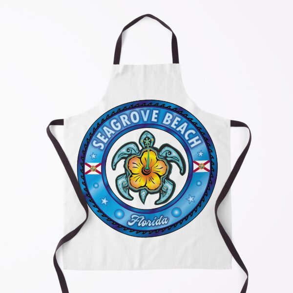 Item preview, Seagrove Beach Florida sea turtle hibiscus designed and sold by studioss76.