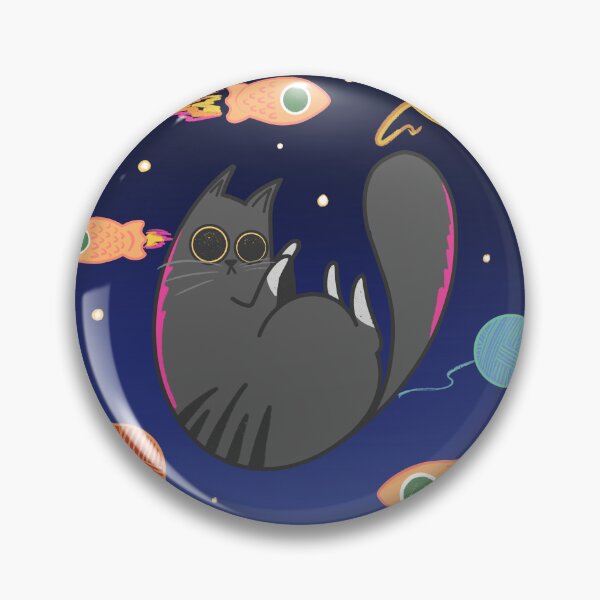 Item preview, Cat Spacing Out (dark ver.) designed and sold by Gabbie-aa.