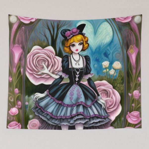Item preview, Classic Vintage Alice In Wonderland Art designed and sold by TheDarkWardrobe.