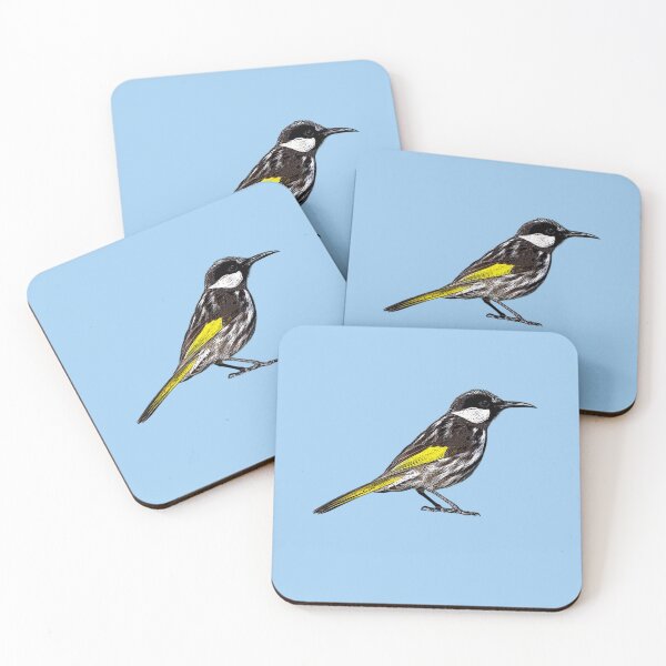 Item preview, White Cheeked Honeyeater Color Design  designed and sold by designsasstultd.