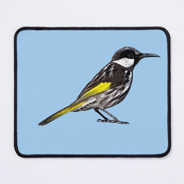 Item preview, White Cheeked Honeyeater Color Design  designed and sold by designsasstultd.