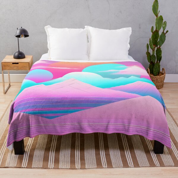 Item preview, Retro Dreams in a Neon Sky designed and sold by ZipperDragon88.