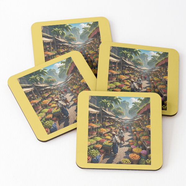 Item preview, Jamaican fruit market designed and sold by seahorse crossing.