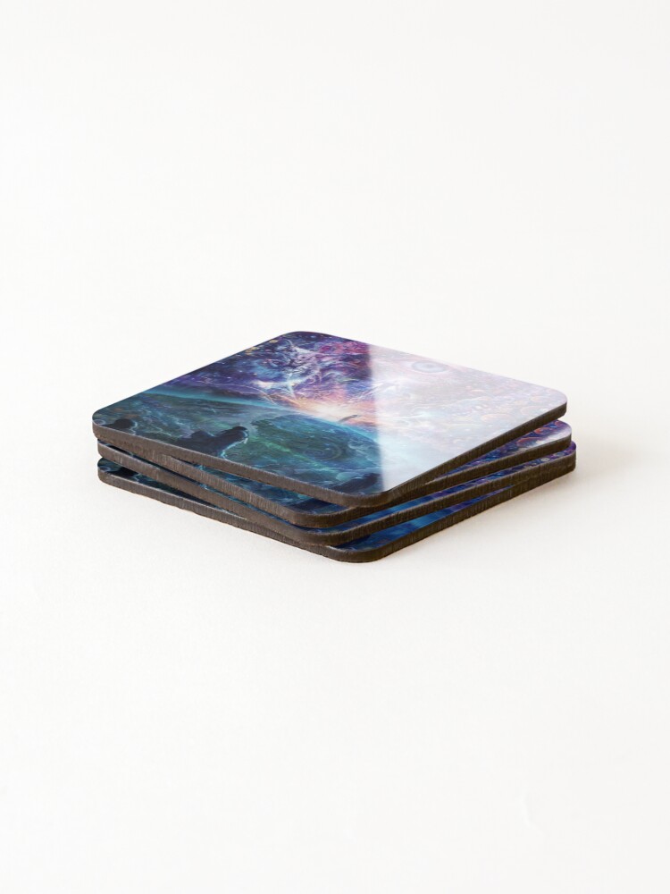 Thumbnail 4 of 5, Coasters (Set of 4), Mound Ritual designed and sold by CameronGray.