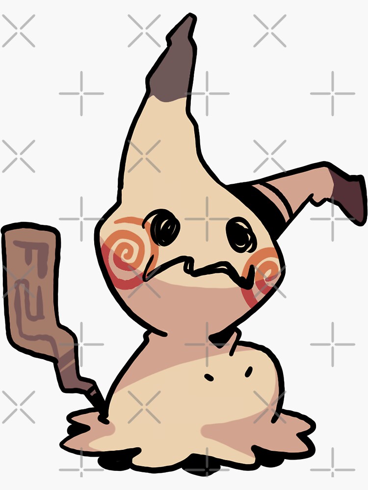 Pokemon Mimikyu Stickers for Sale | Redbubble
