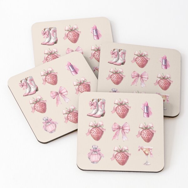 Item preview, Strawberry Design, Coquette Aesthetic Style designed and sold by CozyLightsStore.