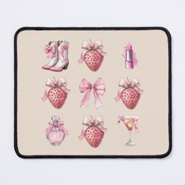 Item preview, Strawberry Design, Coquette Aesthetic Style designed and sold by CozyLightsStore.