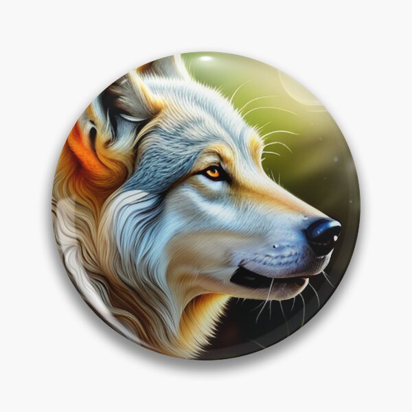 Item preview, Summer Wolf on Magical Eve designed and sold by MoodyMuseArt.