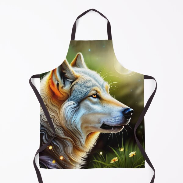 Item preview, Summer Wolf on Magical Eve designed and sold by MoodyMuseArt.