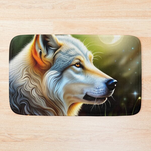 Item preview, Summer Wolf on Magical Eve designed and sold by MoodyMuseArt.