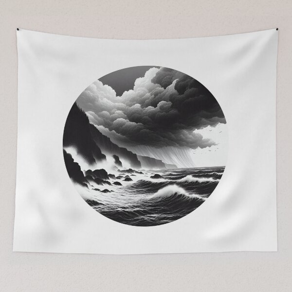 Item preview, Fury of Neptune designed and sold by BLUEiceberg.