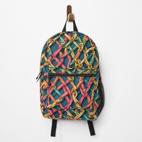 Item preview, Abstract Colorful Chain Pattern designed and sold by calibrit.