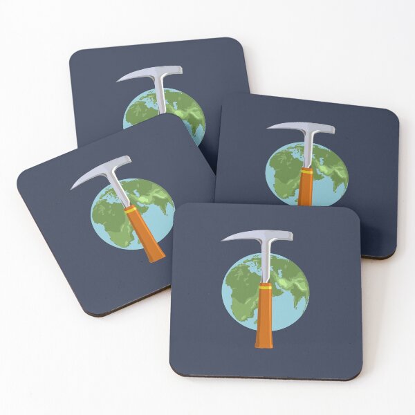 Item preview, Rock Hammer and Globe designed and sold by kelseywinsor.