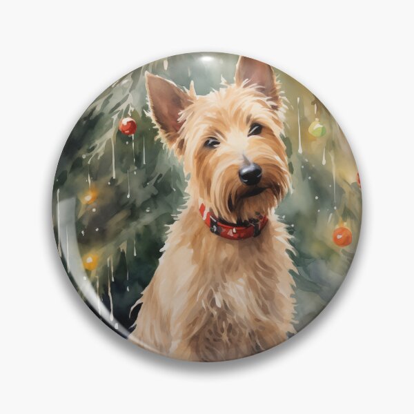 Item preview, Christmas Portrait of a Berger Picard designed and sold by Samuelsboro.