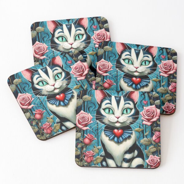 Item preview, Classic Vintage Cheschire Cat In Wonderland Art designed and sold by TheDarkWardrobe.