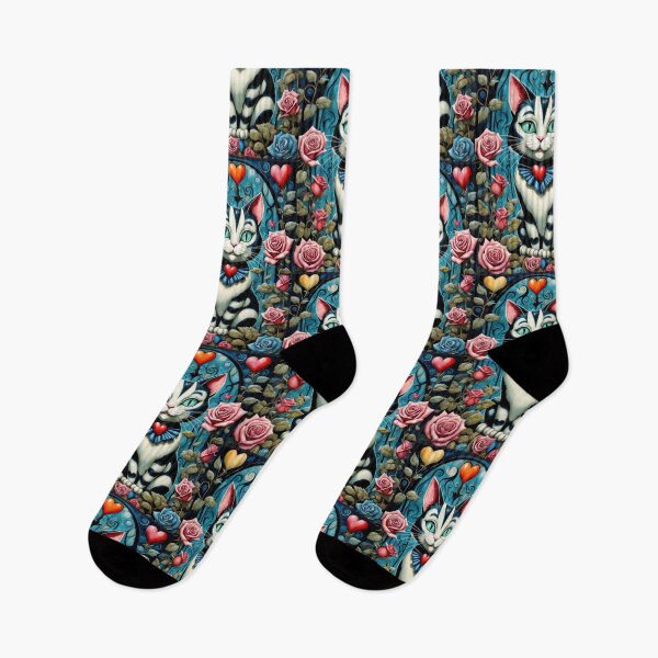 Item preview, Classic Vintage Cheschire Cat In Wonderland Art designed and sold by TheDarkWardrobe.