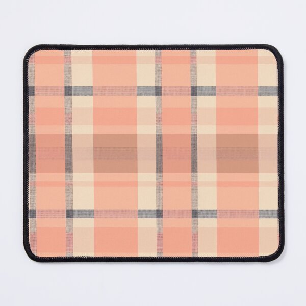 Item preview, Tartan Pattern in Peach Fuzz Colours v2 designed and sold by BuzzworthyShop.