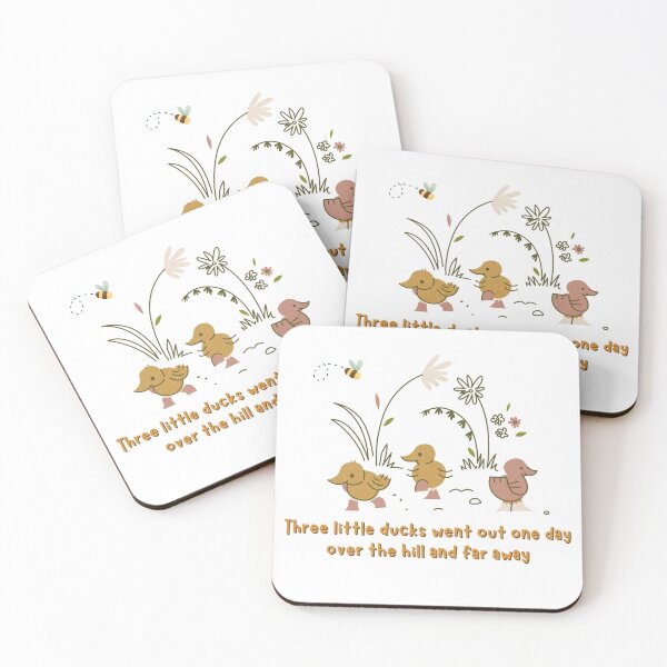 Item preview, Five , I mean three little ducks went out one day over the hill and far away designed and sold by im-a-librarian.