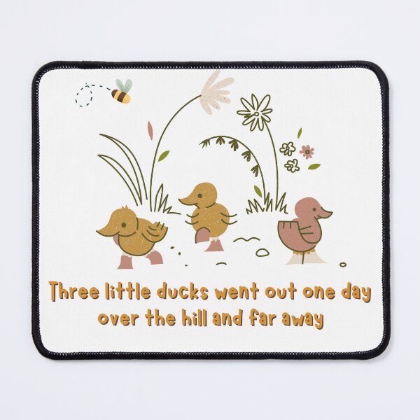 Item preview, Five , I mean three little ducks went out one day over the hill and far away designed and sold by im-a-librarian.