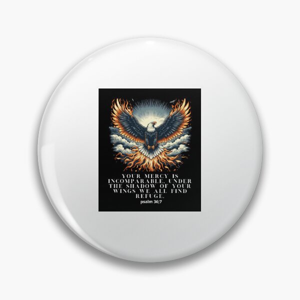 Item preview, Your mercy is incomparable under the shadow of your wings we all find refuge designed and sold by Virtuousvogue.