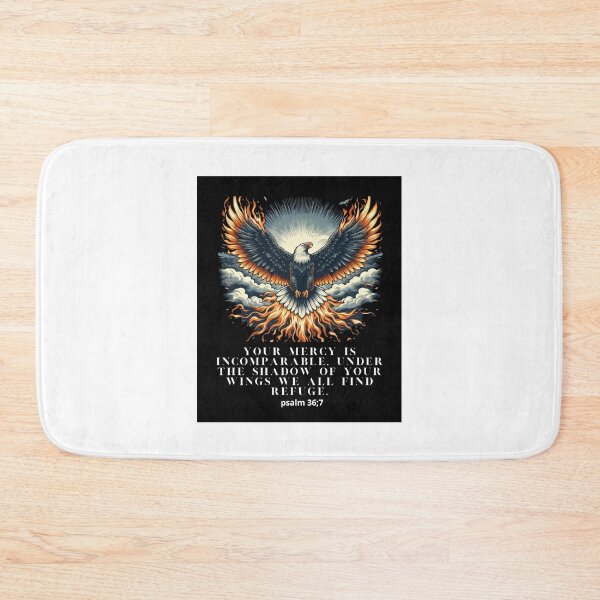 Item preview, Your mercy is incomparable under the shadow of your wings we all find refuge designed and sold by Virtuousvogue.