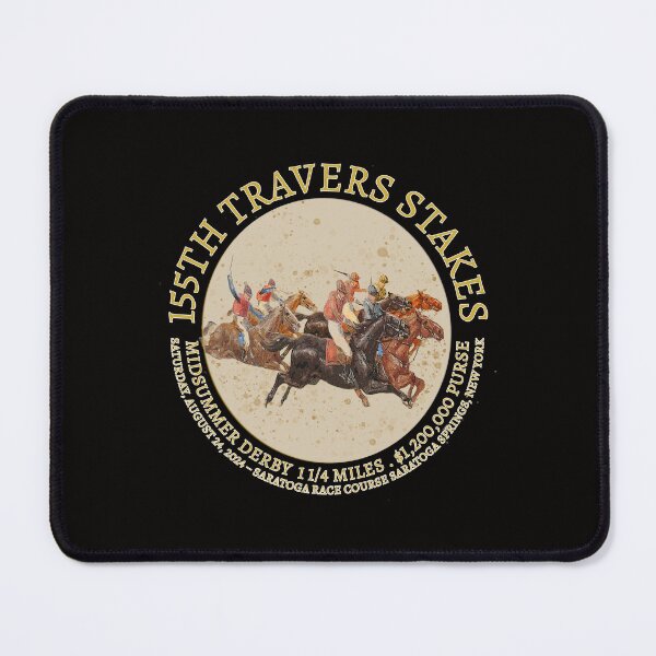 Item preview, 155th Travers Stakes - 2024 Horse Racing Design designed and sold by Ginny Luttrell.