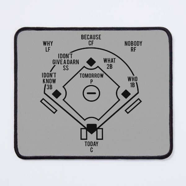 Item preview, Who's On First Baseball Abbott and Costello Lts designed and sold by Alema Art.