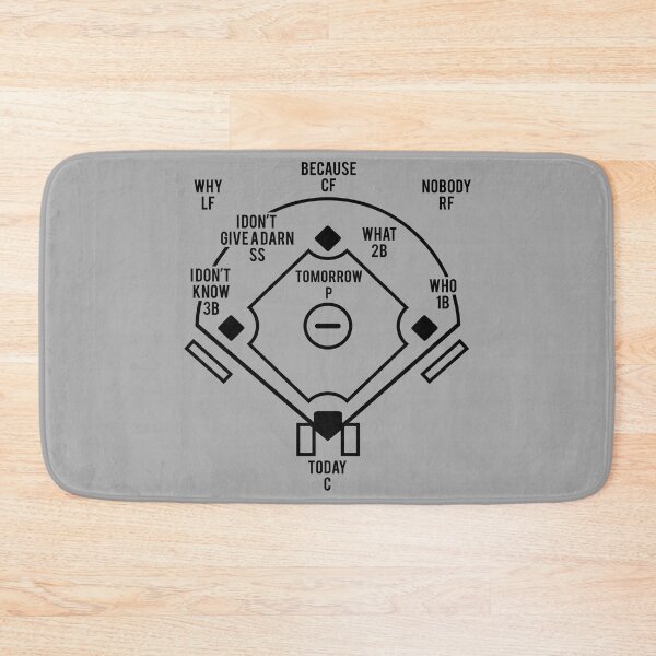 Item preview, Who's On First Baseball Abbott and Costello Lts designed and sold by Alema Art.