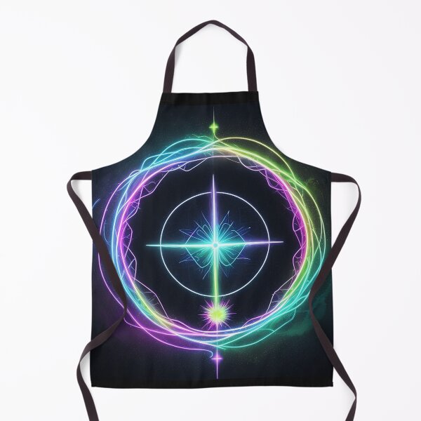 Item preview, electric waves in multicolored universe designed and sold by Carlos Gudino.