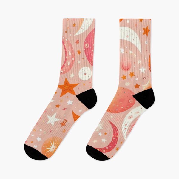 Item preview, Celestial Dreams Orange and Pink designed and sold by LyssasMindArt.