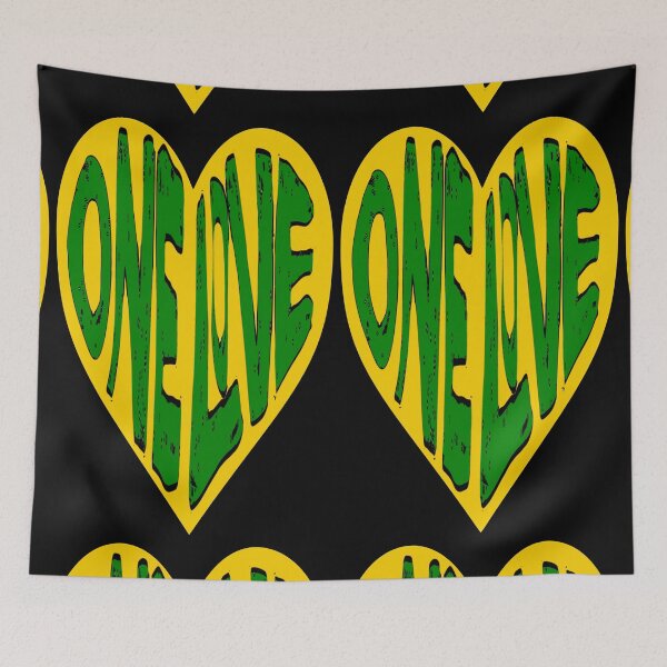 Item preview, One Love In Jamaican Colors designed and sold by DzinesByEarle.