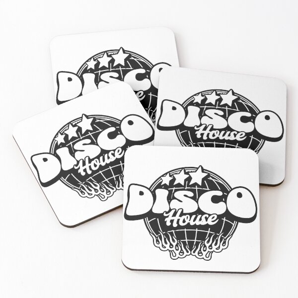 Item preview, DISCO HOUSE  - Flaming Mirrorball (black)  designed and sold by Discothreadz.