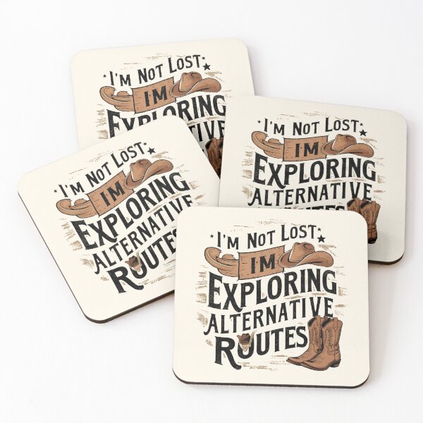 Item preview, I'm Not Lost I'm Exploring Alternate Routes designed and sold by martaroo.