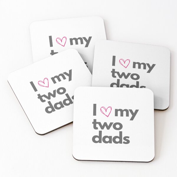Item preview, I Love My Two Dads - Proud Ally designed and sold by ExistenceInk.