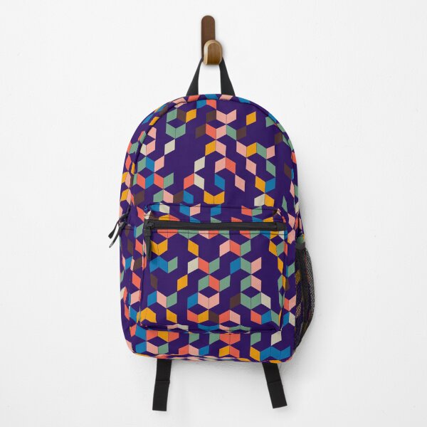 Item preview, Purple Multicolor Circle Quadrant German Bauhaus Design designed and sold by Alchemy-A-La-G.
