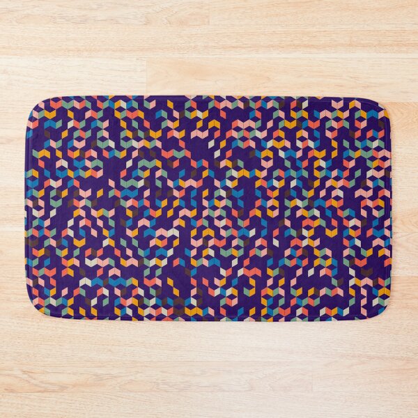 Item preview, Purple Multicolor Circle Quadrant German Bauhaus Design designed and sold by Alchemy-A-La-G.
