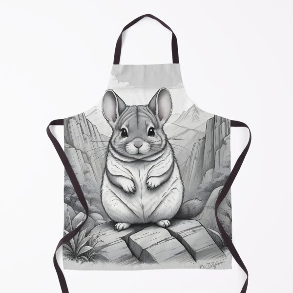 Item preview, Charming Chinchilla Sketch designed and sold by WildlifeInc.