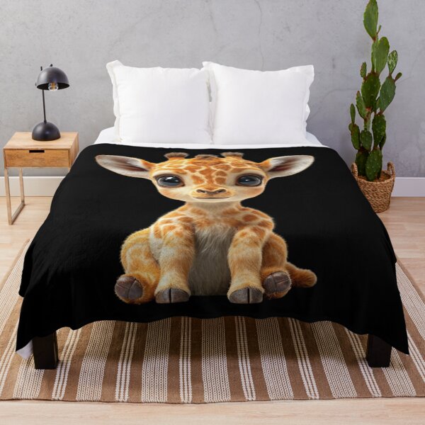 Item preview, Photorealistic Cute Baby Giraffe  designed and sold by HollywoodInked.