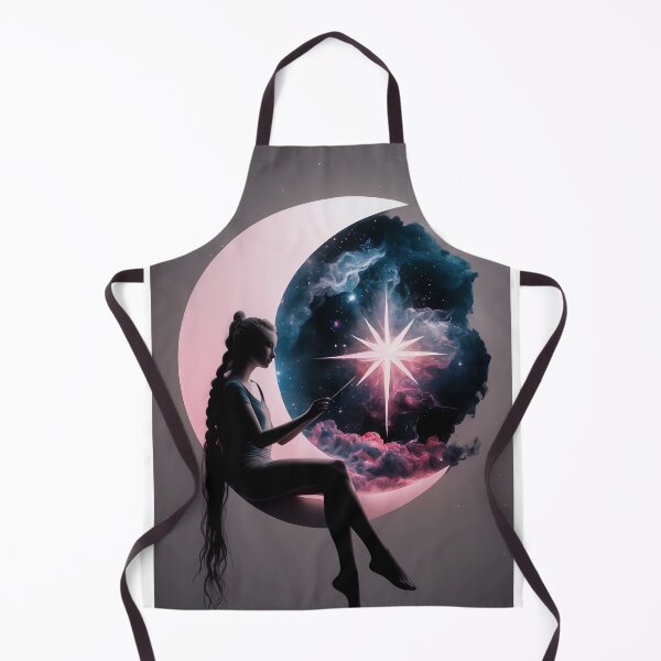 Item preview, FANTASY, MOON, FICTION, DRAWING, WOMAN, DECORATION, COLORS, HOUSE designed and sold by VidaconArte.