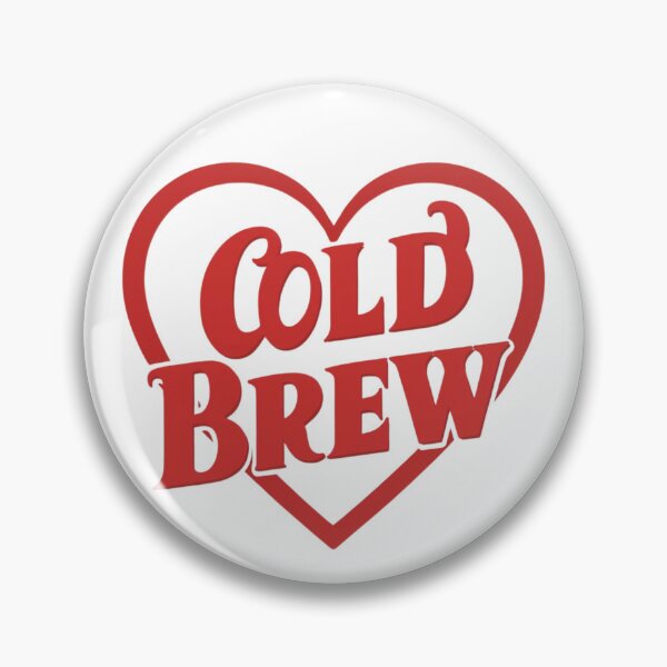 Item preview, Cold Brew Iced Coffee Heart designed and sold by PollyAime.