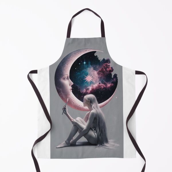 Item preview, FANTASY, MOON, FICTION, DRAWING, WOMAN, DECORATION, COLORS, HOUSE designed and sold by VidaconArte.