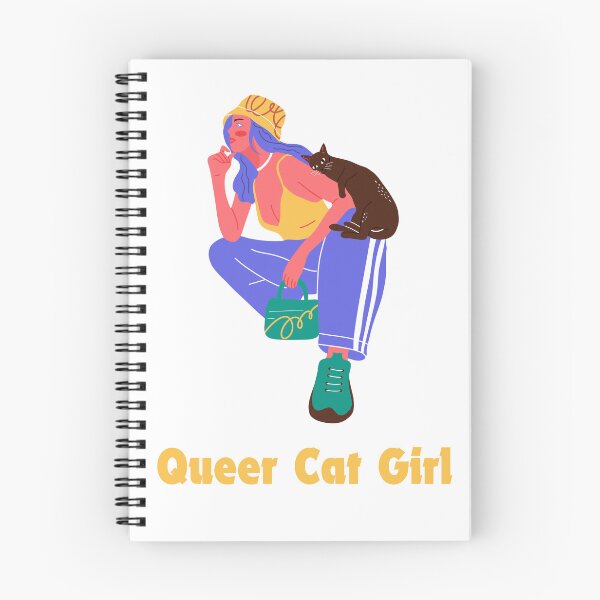 Item preview, Queer Cat Girl designed and sold by ExistenceInk.
