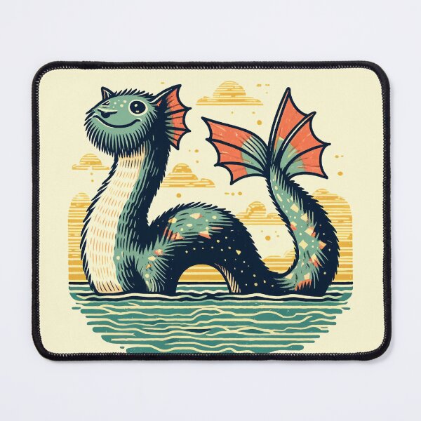 Item preview, Cat Ness Monster designed and sold by CrypRenaissance.