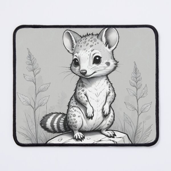 Item preview, Enigmatic Quoll Sketch designed and sold by WildlifeInc.