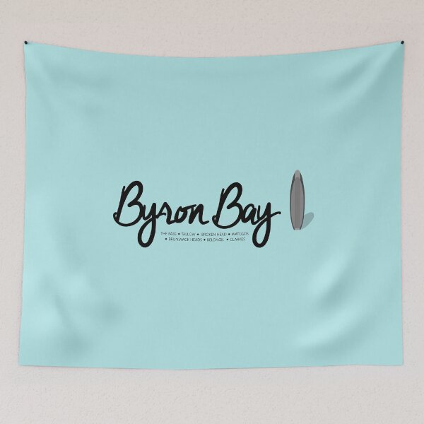Item preview, Byron Bay Surf Beaches Australia designed and sold by slimbirdy.