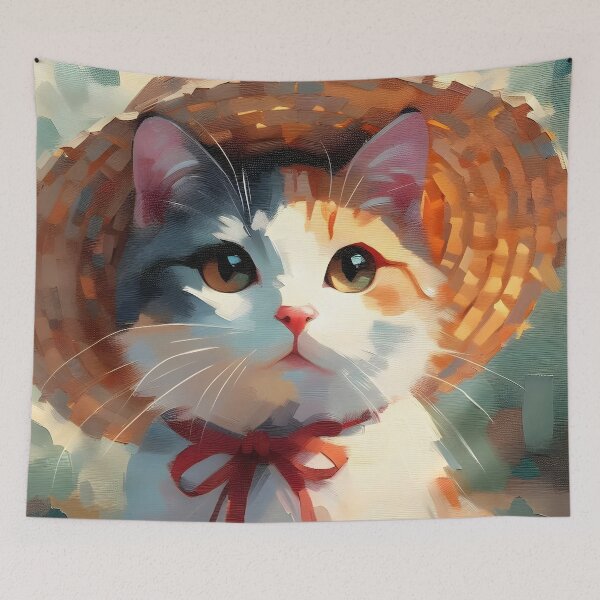 Item preview, Elegant Calico Cat designed and sold by SafiannaSpace.